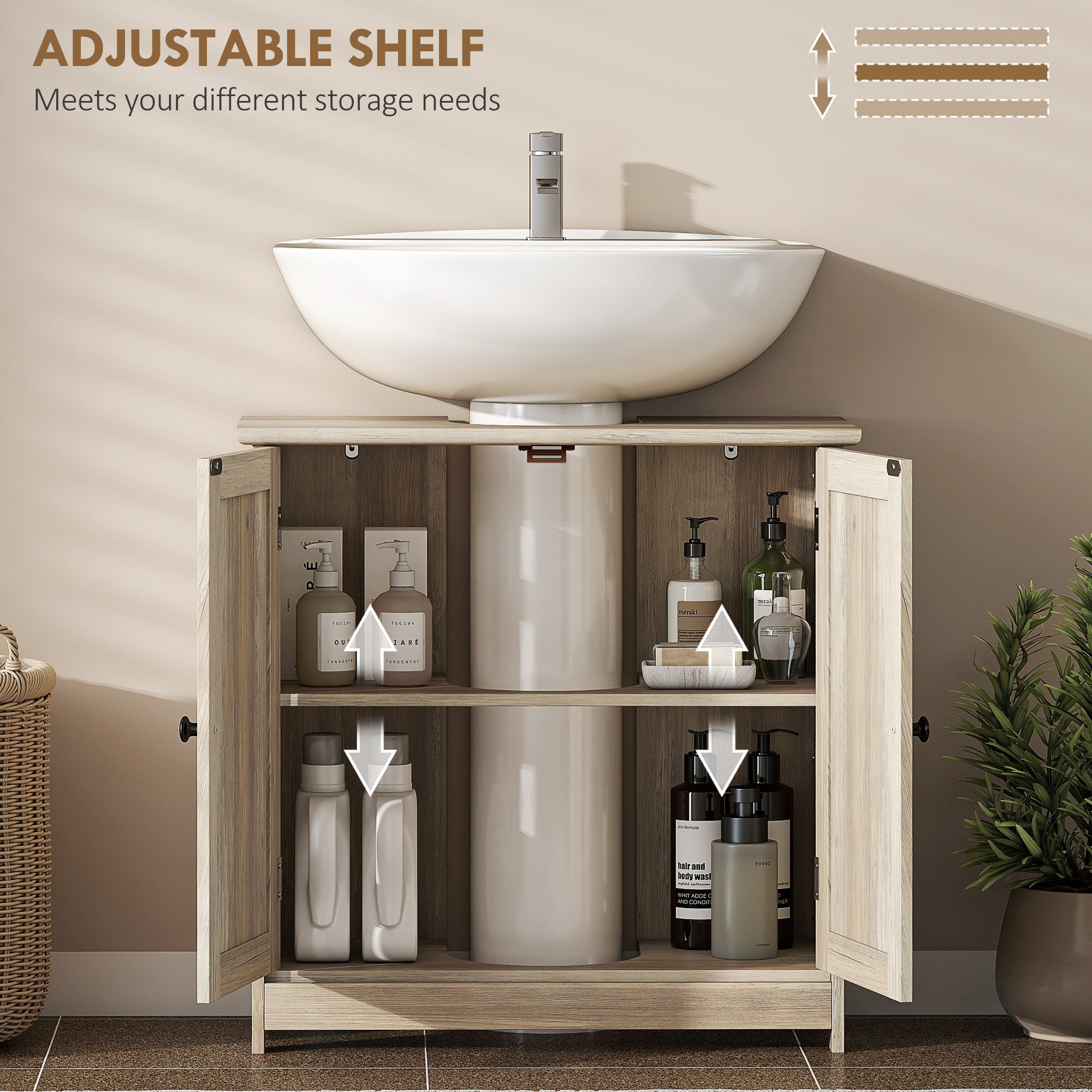 Oak Vanity