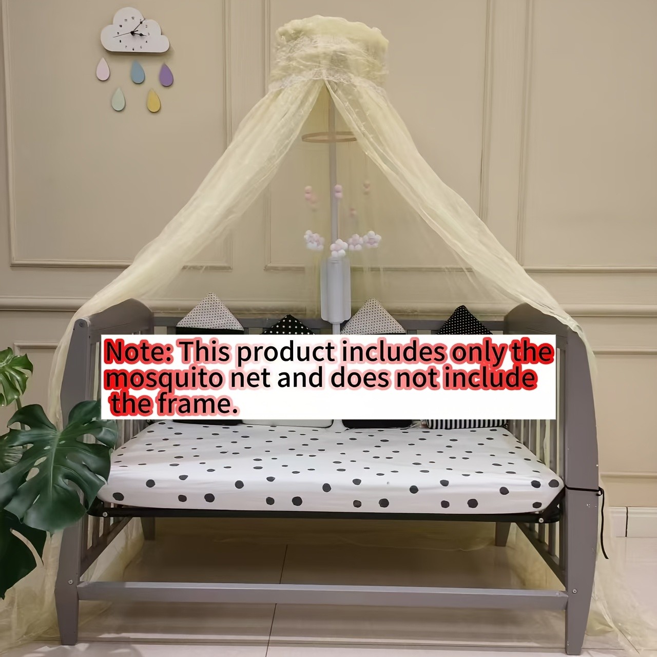 MIIYOUNG Youngsters Crib Mosquito Net
