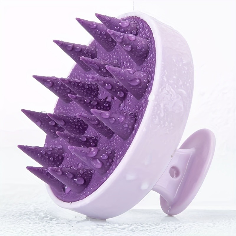 WANMEI Silicone Hair Brush with Scalp Massage