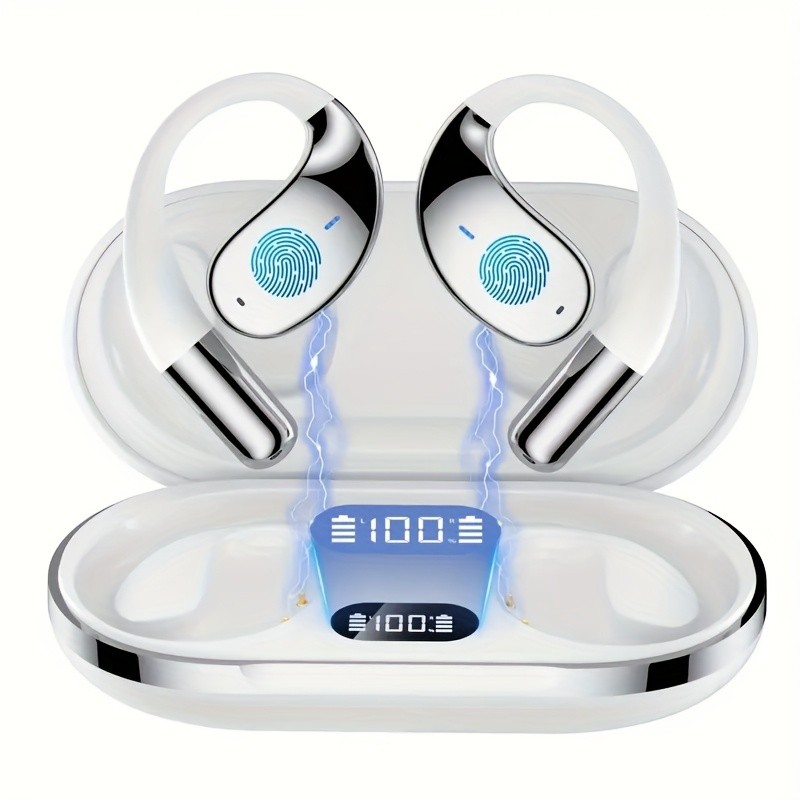 OKG AI Translation Headset Bone Conduction Technology, Real-Time Translation in 144 Languages, Intelligent Noise Cancellation