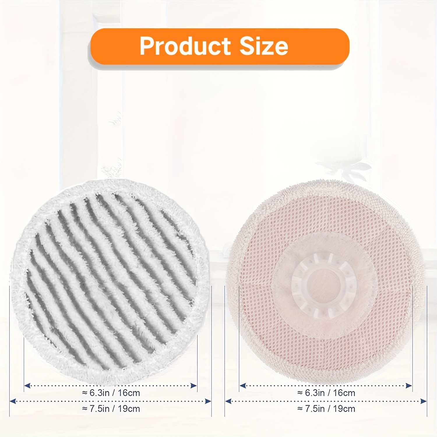 HOME TIMES 6pcs S7000 Replacement Steam & Scrub All