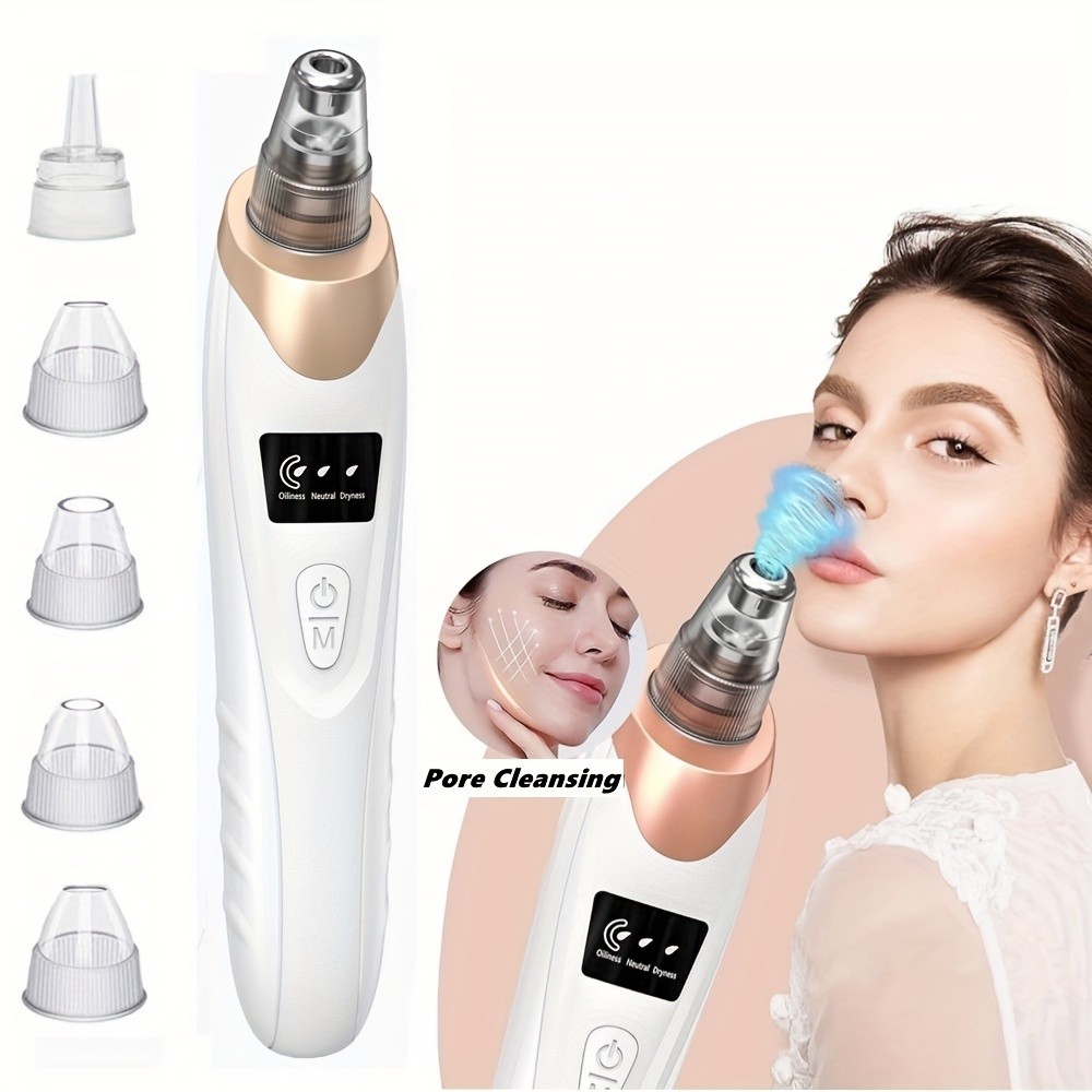 SKYUV USB Rechargeable Blackhead Remover Pore Vacuum
