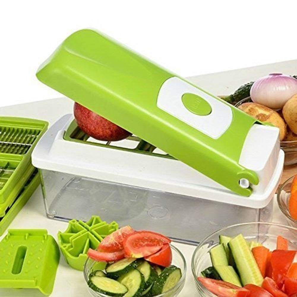 5-in-1 Vegetable and Fruit Cutter - Multi-Function Slicer and Dicer