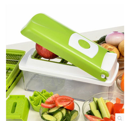 5-in-1 Vegetable and Fruit Cutter - Multi-Function Slicer and Dicer