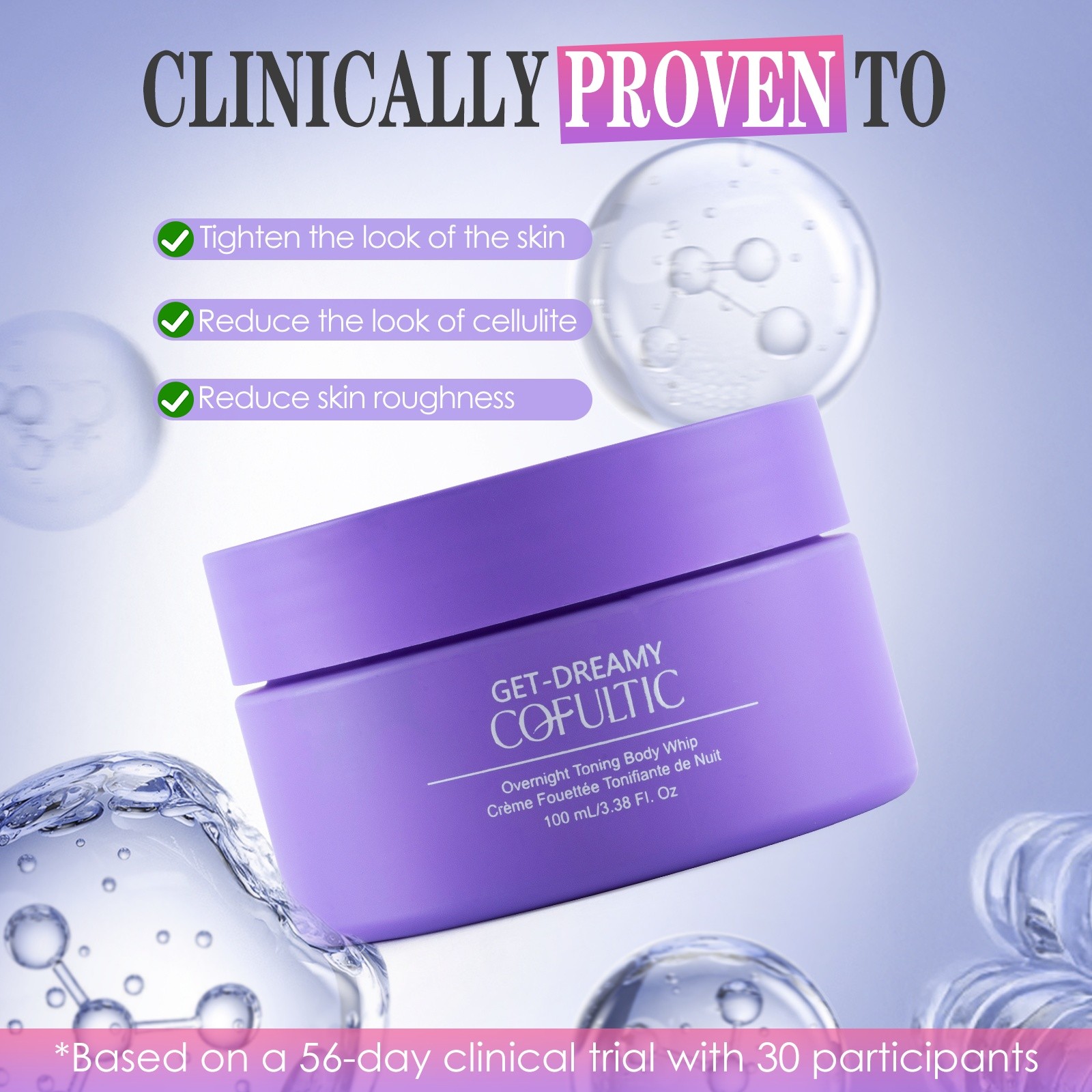 GET-DREAMY Overnight Toning Body Whip - 100ml