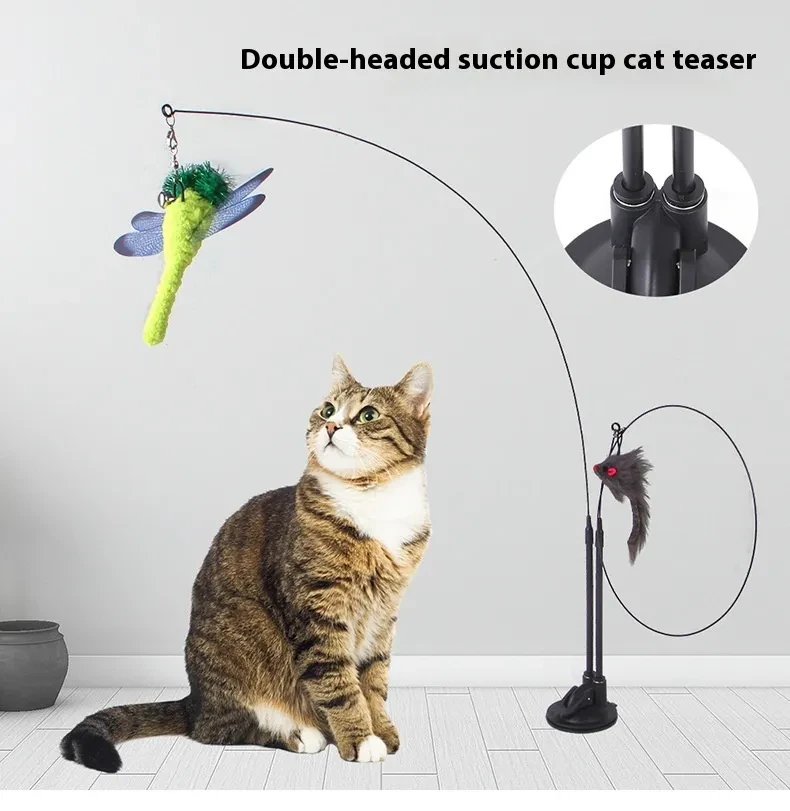 Interactive Bird Simulation Cat Toy Set
