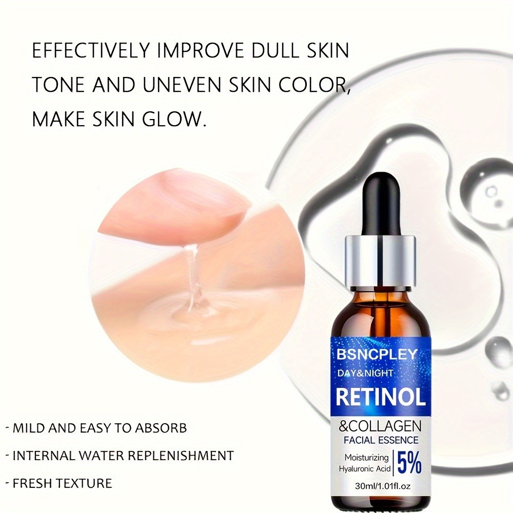 Retinol & Collagen Firming Cream and Hydrating Serum Set