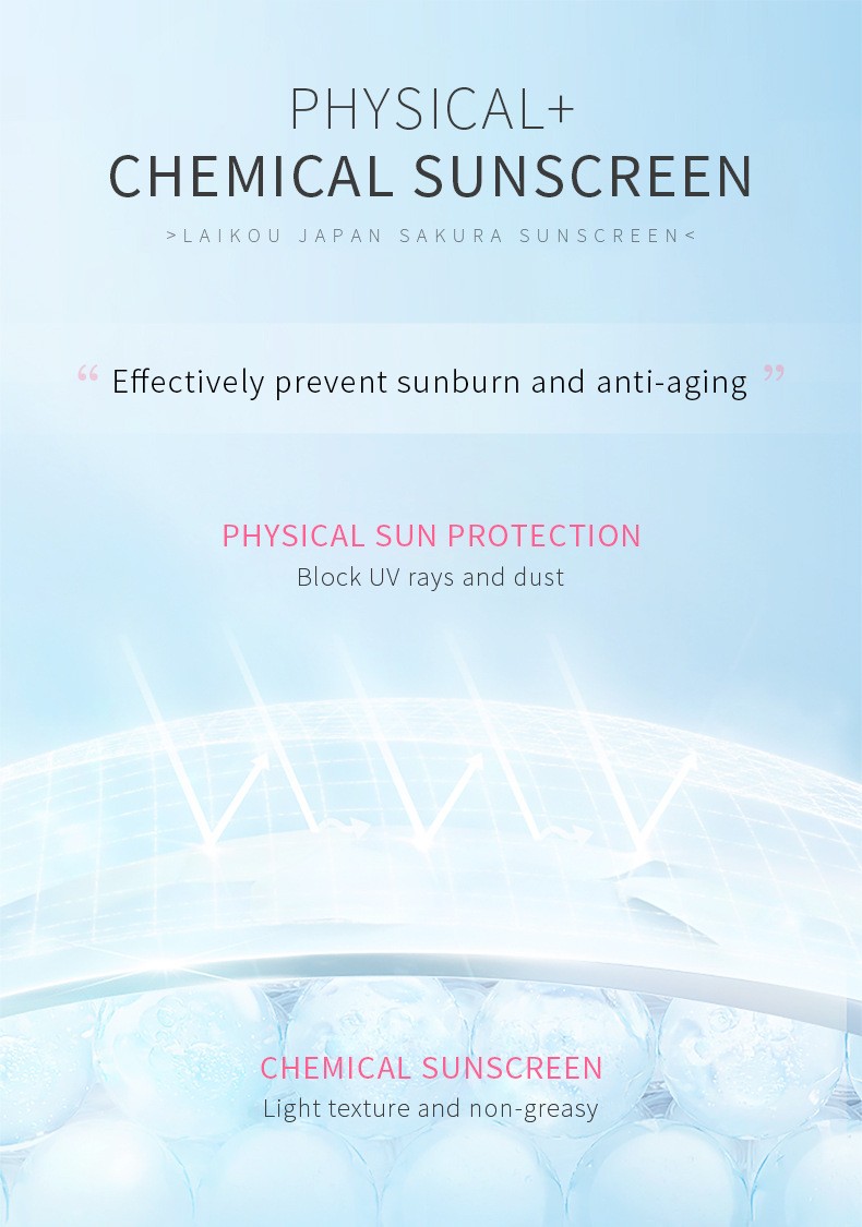 Laikou Japan Sakura Sunscreen Ultimate Protection with SPF 50+