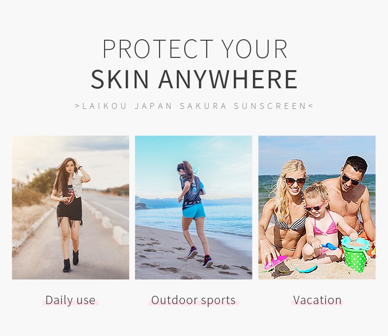 Laikou Japan Sakura Sunscreen Ultimate Protection with SPF 50+