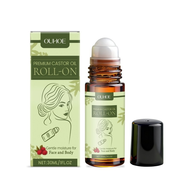 OUHOE Premium Castor Oil Roll-On