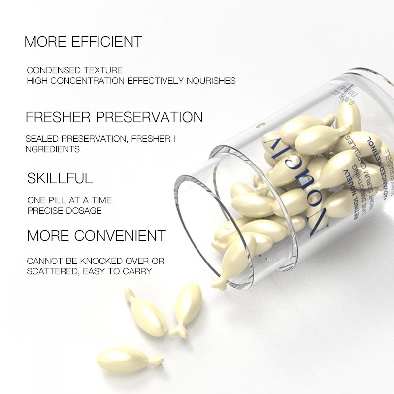 Nouelv Retinol Night Serum Capsules