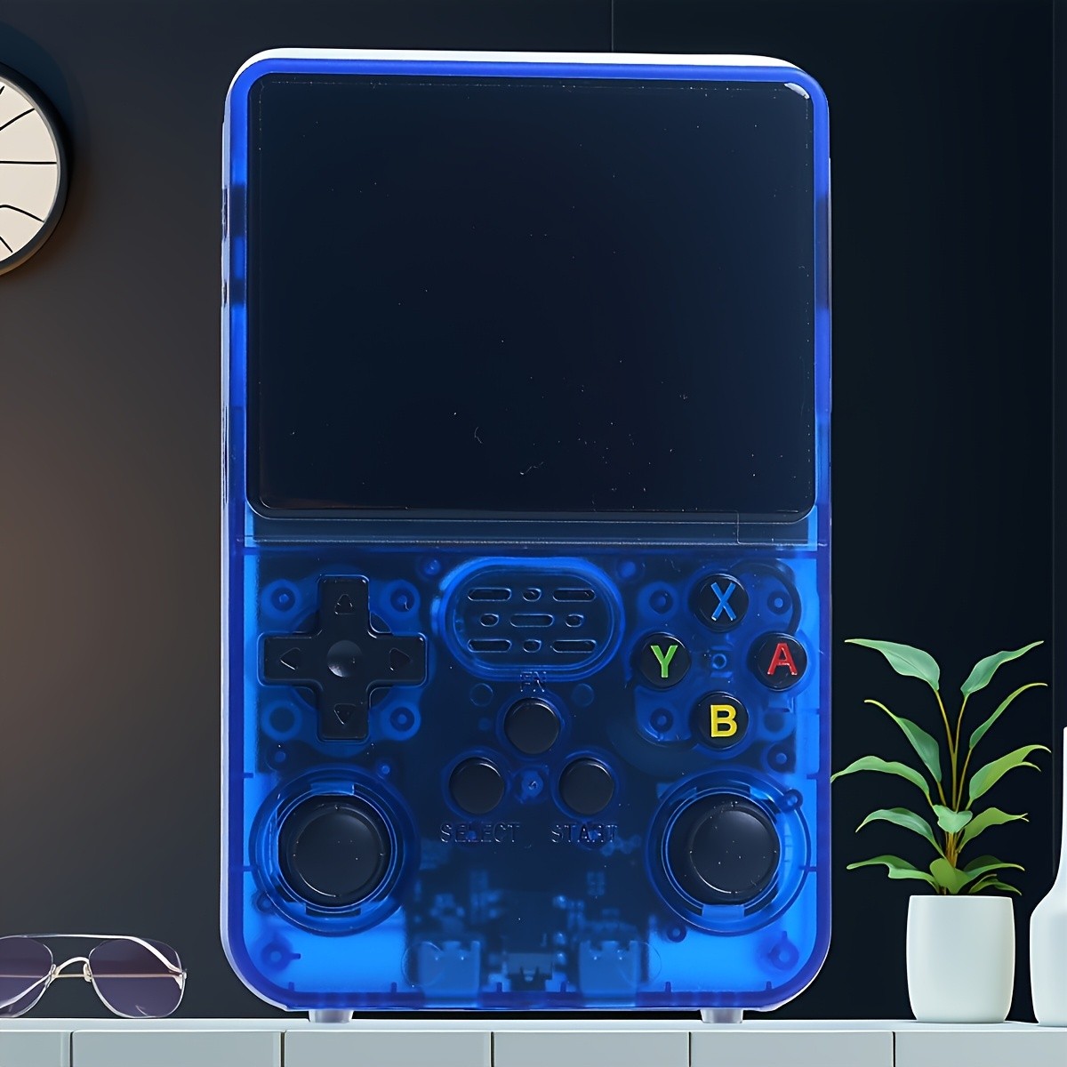 Retro Handheld Game Console Long Battery Life 3500mAh, USB Charging, Supports Multiple Games, 3.5-Inch Display, 64G TF Card, Ideal for Christmas, Thanksgiving, and Black Friday Gifts