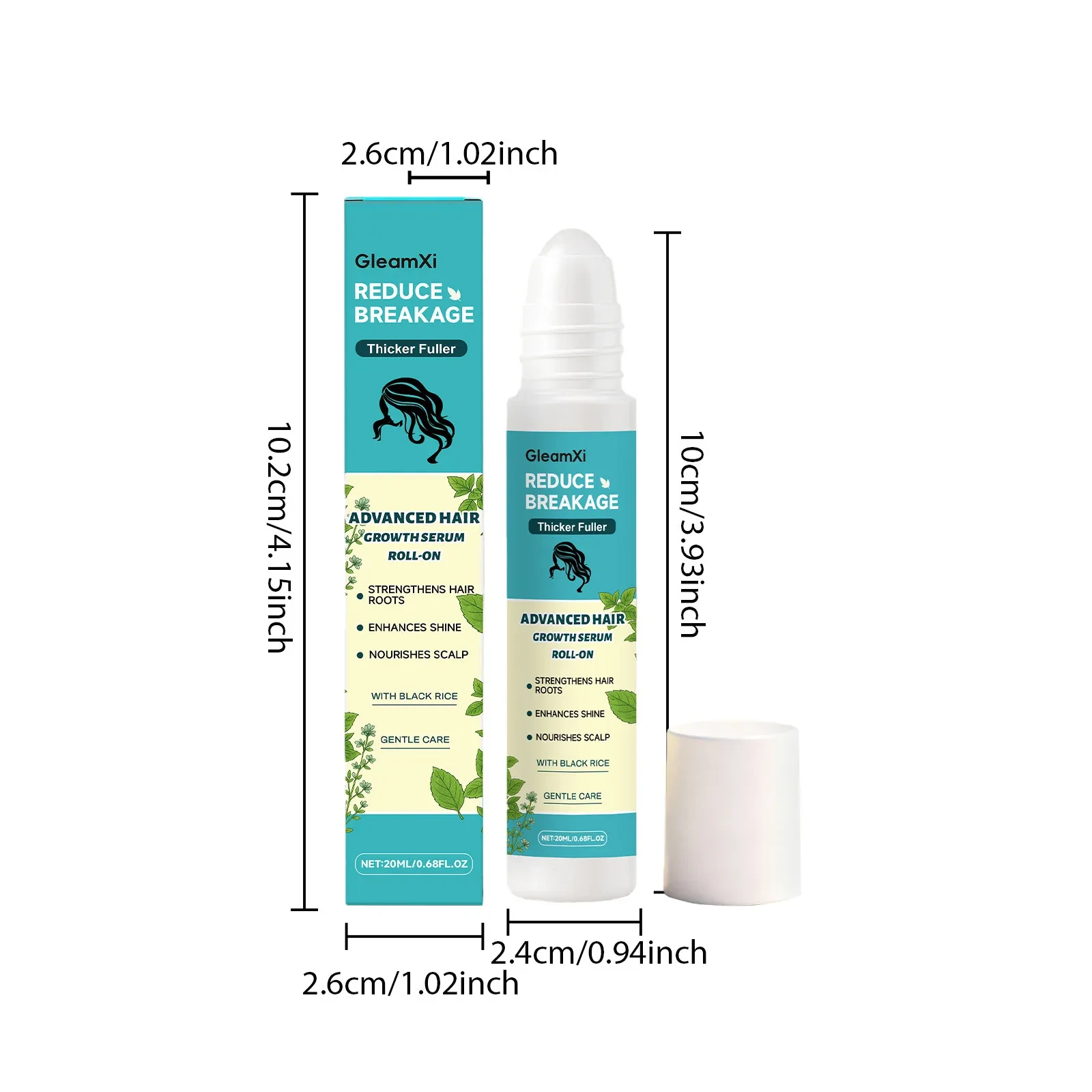 GleamXi Advanced Hair Growth Serum Roll-On