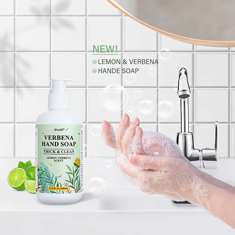 Oivolii Verbena Hand Wash Gel with Natural Extract