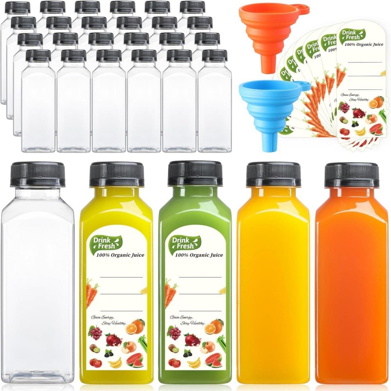 Juice Bottle with Caps
