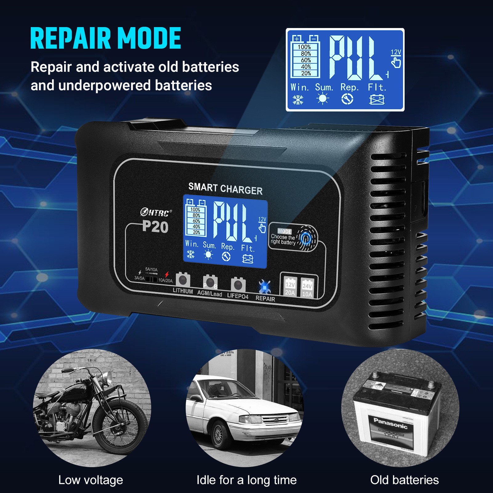 Car Portable Battery Charger