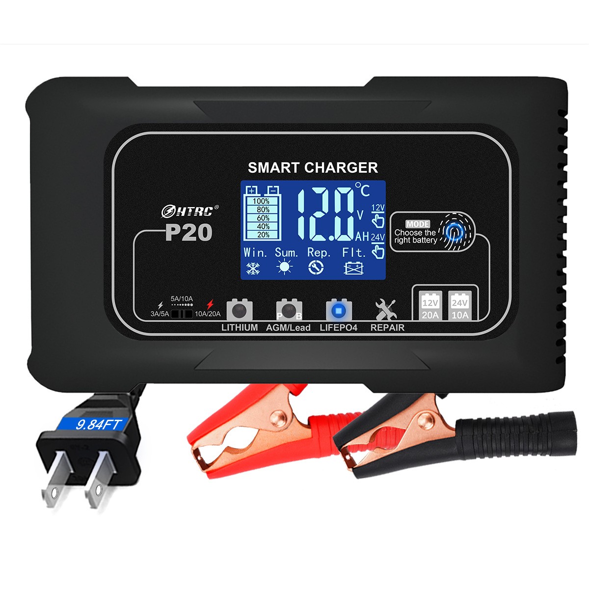 Car Portable Battery Charger