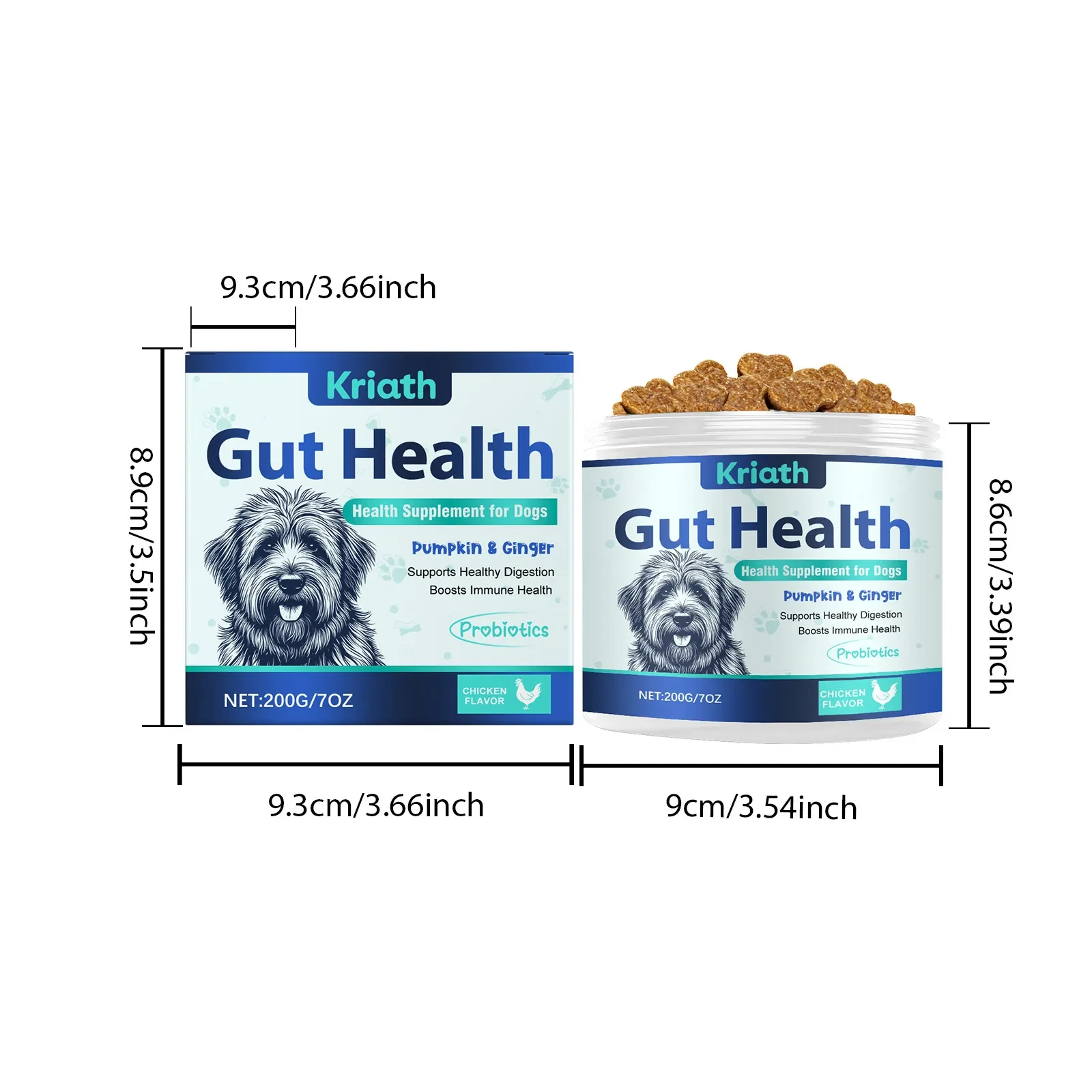 Kriath Gut Health Supplement for Dogs