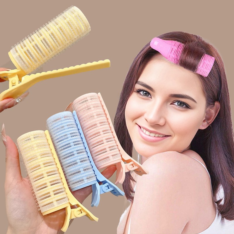 Aylhfo 3pcs Heatless Hair Curler Set with Self-Adhesive Hooks