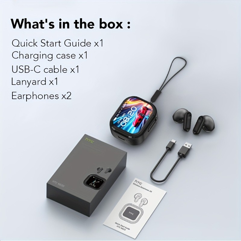 HTC NE20 TWS Wireless Earphones