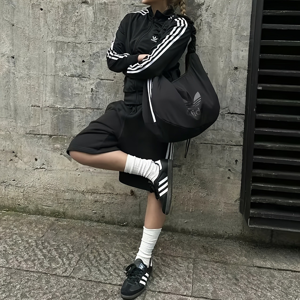 Adidas Originals Clover Outdoor Leisure Cloud Bag