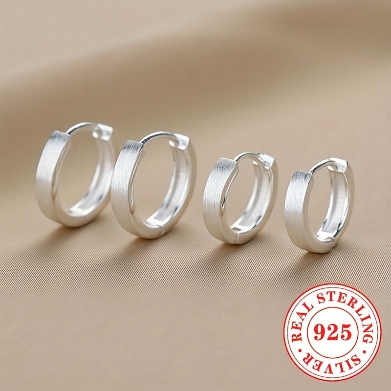 RYYM Womens Stylish Hoop Earrings