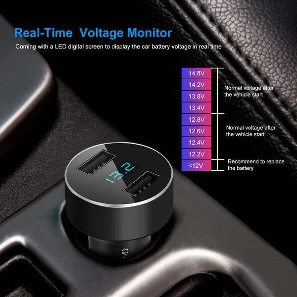 Car USB Dual Adapter